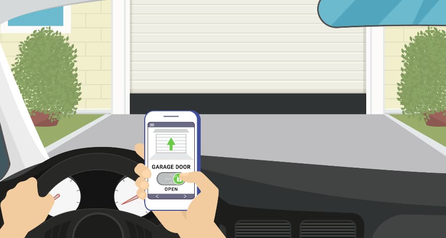 Garage door automation tips for Palm Springs